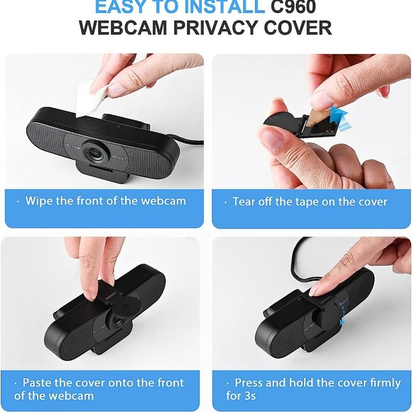EMEET 1080P Webcam with Microphone, C960 Web Camera, Mics Streaming Webcam wit - Picture 10 of 14